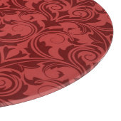 Planche À Découper Papier peint rouge (Coin)