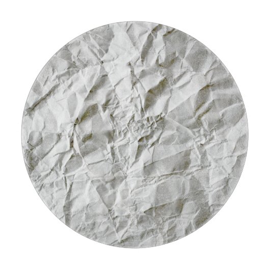 Planche À Découper Papier ridé drôle (Devant)