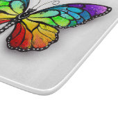 Planche À Découper Papillon arc-en-ciel monarque (Coin)