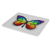 Planche À Découper Papillon arc-en-ciel monarque (Coin)