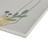 Planche À Découper Papillon, Beige Floral Graphisme (Coin)