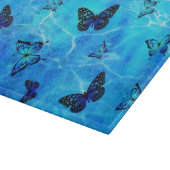 Planche À Découper Papillon bleu (Coin)