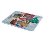 Planche À Découper Papillon Chien dans la neige Maison de Chien de No (Coin)