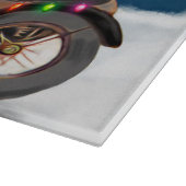 Planche À Découper Papillon Chien Noël Père Noël (Coin)