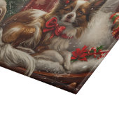 Planche À Découper Papillon de Noël Festif (Coin)