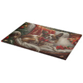 Planche À Découper Papillon de Noël Festif (Coin)