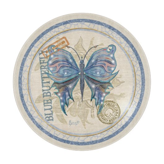 Planche À Découper Papillon du bureau de création G (Devant)