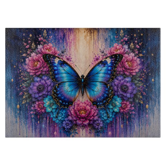 Planche À Découper Papillon Floral (Devant)