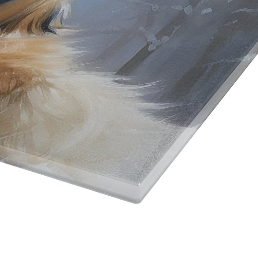 Planche À Découper Papillon Laisser neiger Noël (Coin)