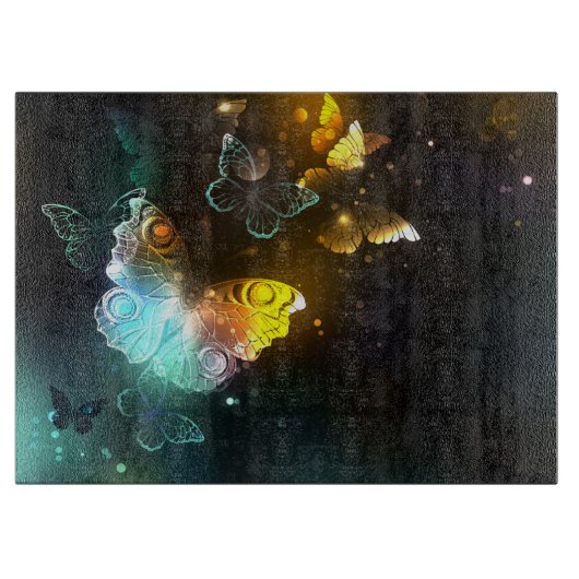 Planche À Découper Papillon lumineux et papillons de nuit (Devant)