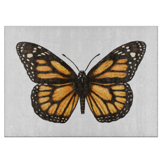 Planche À Découper Papillon monarque (Devant)