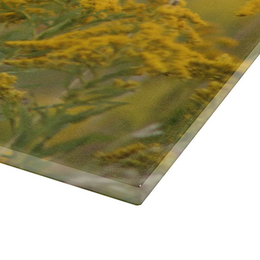 Planche À Découper Papillon Monarque sur Goldenrod (Coin)