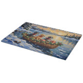 Planche À Découper Papillon Noël Bateau Fêtes (Coin)