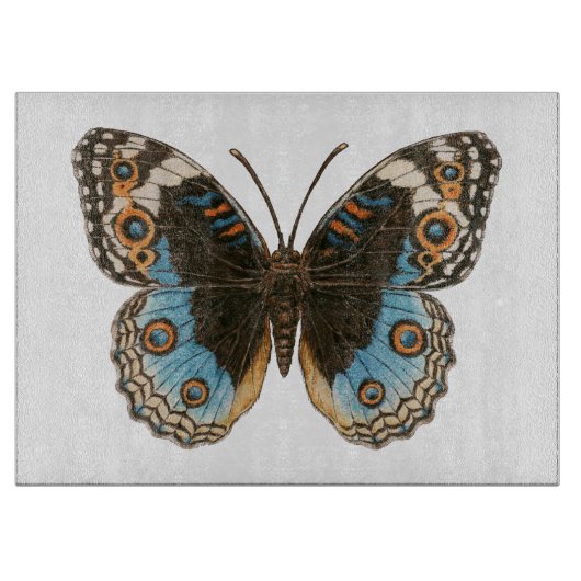 Planche À Découper Papillon Pansy Bleu (Devant)