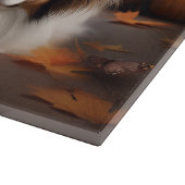 Planche À Découper Papillon Puppy Automne Citrouille de plaisir (Coin)