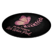Planche À Découper papillon rose poitrine octobre (Coin)