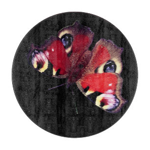 Planche À Découper Papillon rouge