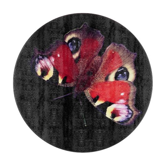 Planche À Découper Papillon rouge (Devant)