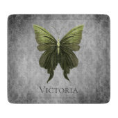 Planche À Découper Papillon vert bijoux (Devant)