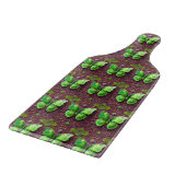 Planche À Découper Papillon vert en optique 3D (Coin)