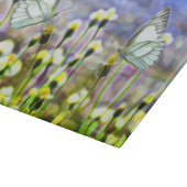 Planche À Découper Papillons Fleur de printemps Jaune Belle Art de Jo (Coin)