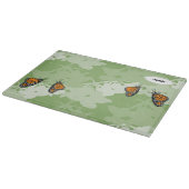 Planche À Découper Papillons Monarque Stylo Nommé Vert (Coin)