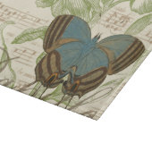 Planche À Découper Papillons sur Partition avec Design Floral (Coin)