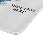 Planche À Découper Papillons volants bleus Morpho (Coin)