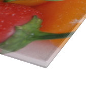 Planche À Découper Paprikas Humides colorés (Coin)