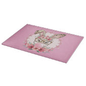Planche À Découper Pâques mignonne Floral Bunny Leopard cadeau (Coin)