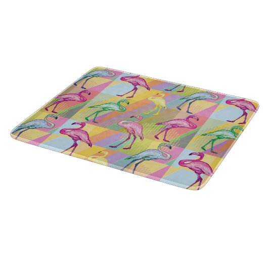 Planche À Découper Parade Flamant rose (Coin)