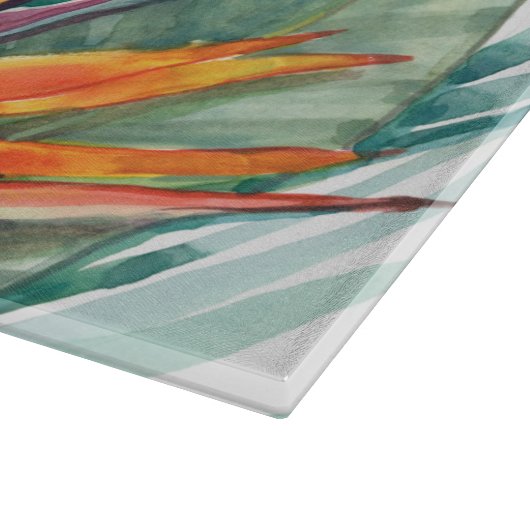 Planche À Découper Paradis botanique tropical II (Coin)