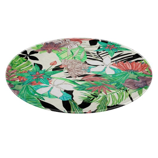 Planche À Découper Paradis floral II (Coin)