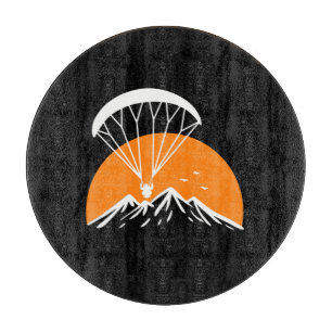 Planche À Découper Paramotoring Rétro Vintage