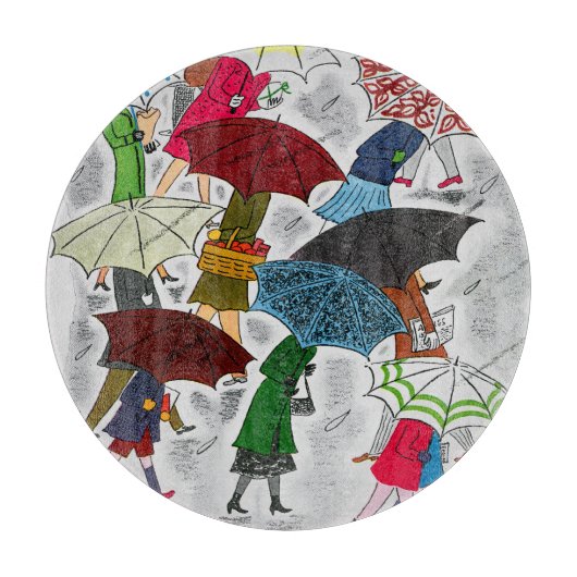 Planche À Découper Parapluies (Devant)