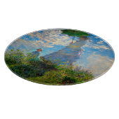 Planche À Découper Parasol Monet Femme Impressionnisme (Coin)