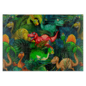 Planche À Découper Parc des dinosaures (Devant)