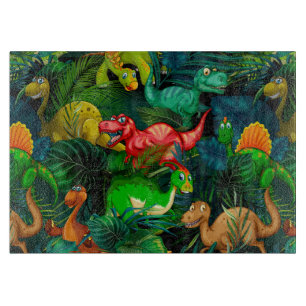 Planche À Découper Parc des dinosaures