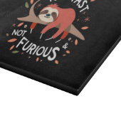 Planche À Découper Paresseux - Pas rapide, pas furieux (Coin)