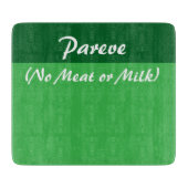 Planche à découper Pareve Kosher (Devant)