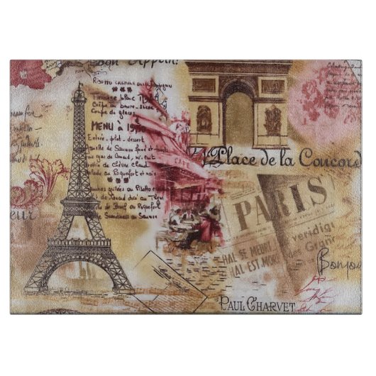 Planche À Découper Paris (Devant)