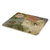 Planche À Découper Paris France Art Antique Collage Eiffel Français (Coin)