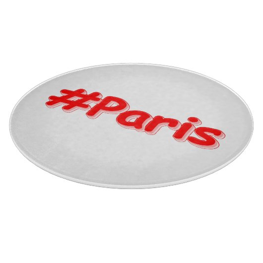 Planche À Découper "#Paris" Joli Design. Commandez dès maintenant  (Coin)