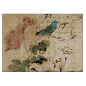 Planche À Découper Paris rose victorien Scripts l'oiseau français (Devant)