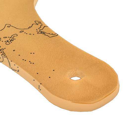 Planche À Découper Parlez-vous roumain ? en roumain. Indicateur (Coin)