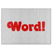 Planche À Découper Parole ! (Devant)