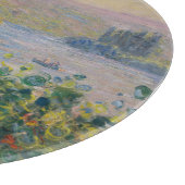 Planche À Découper Parterres de fleurs à Vétheuil, paysage impression (Coin)
