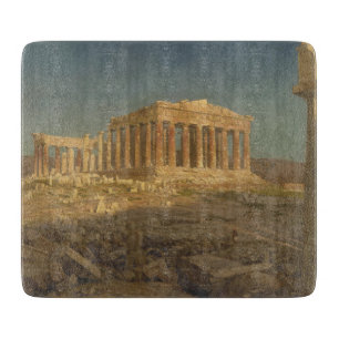 Planche À Découper Parthénon (temple grec antique, site d'Athènes)