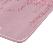 Planche À Découper Parties scintillant à gouttes rose vif pour filles (Coin)