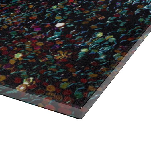 Planche À Découper Parties scintillant comète et étoiles (Coin)